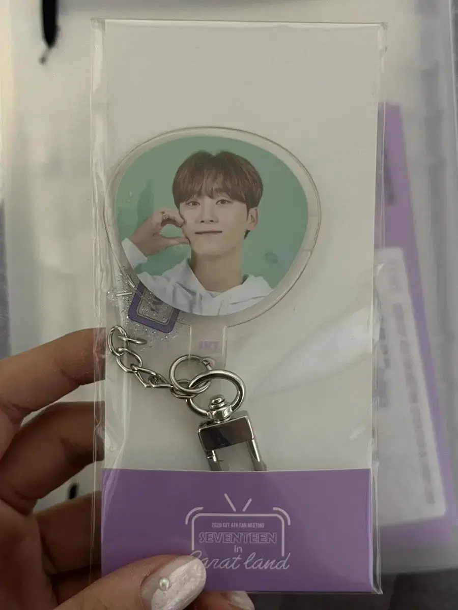 2020 Caratland Caran Mini ImagePicket keyring wuchiwa keyring Seungkwan