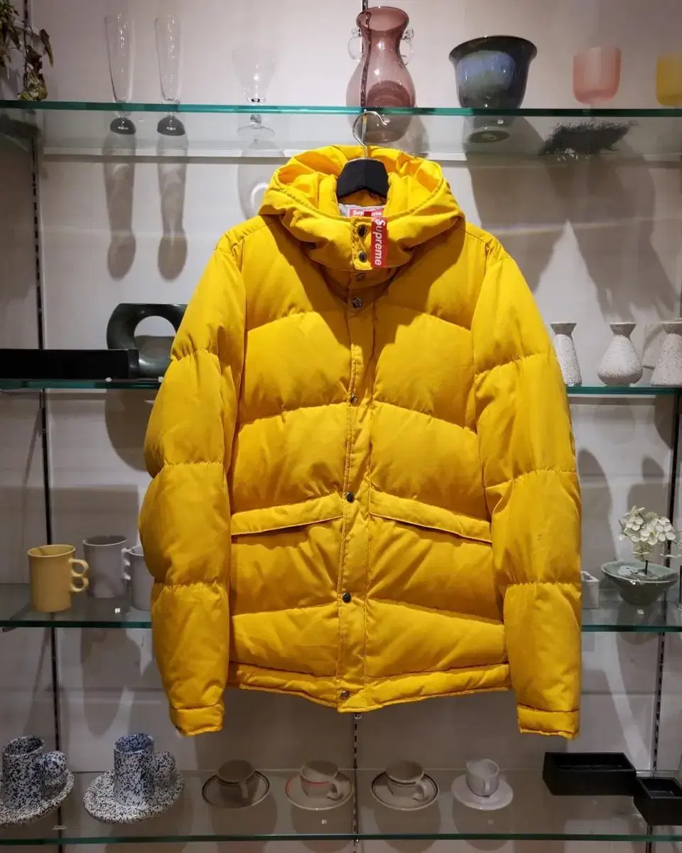 슈프림 puffy jacket