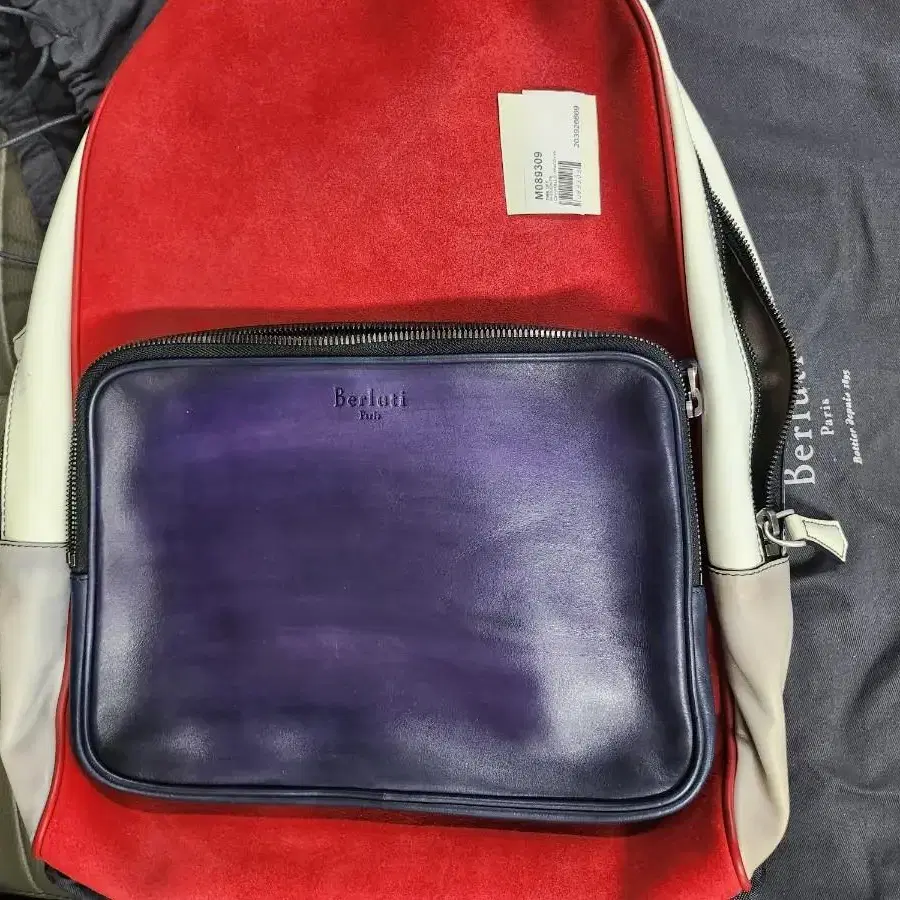 벨루티 백팩 멀티칼라 Berluti backpack