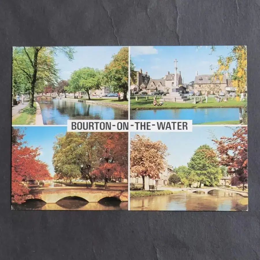 1980년대 영국 우편 관광엽서(6)Bourton on the Wat