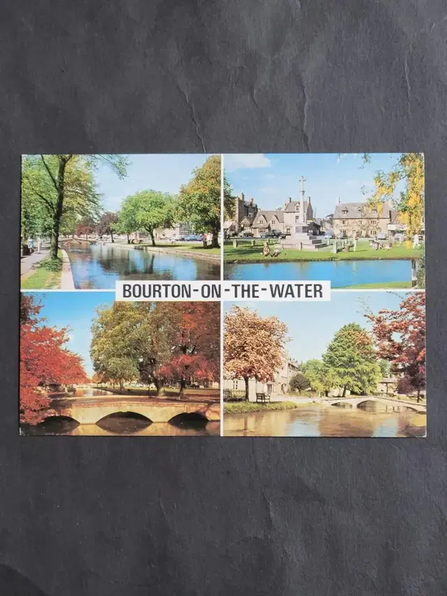 1980년대 영국 우편 관광엽서(6)Bourton on the Wat