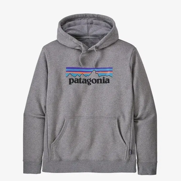 파타고니아 (patagonia) 남여공용 P-6 로고 기모 후드티셔츠