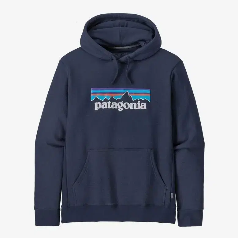 파타고니아 (patagonia) 남여공용 P-6 로고 기모 후드티셔츠