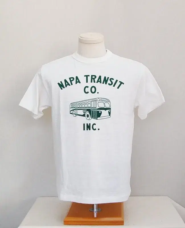 Warehouse T-Shirt 4601 Napa Transit White Large UnusedNew