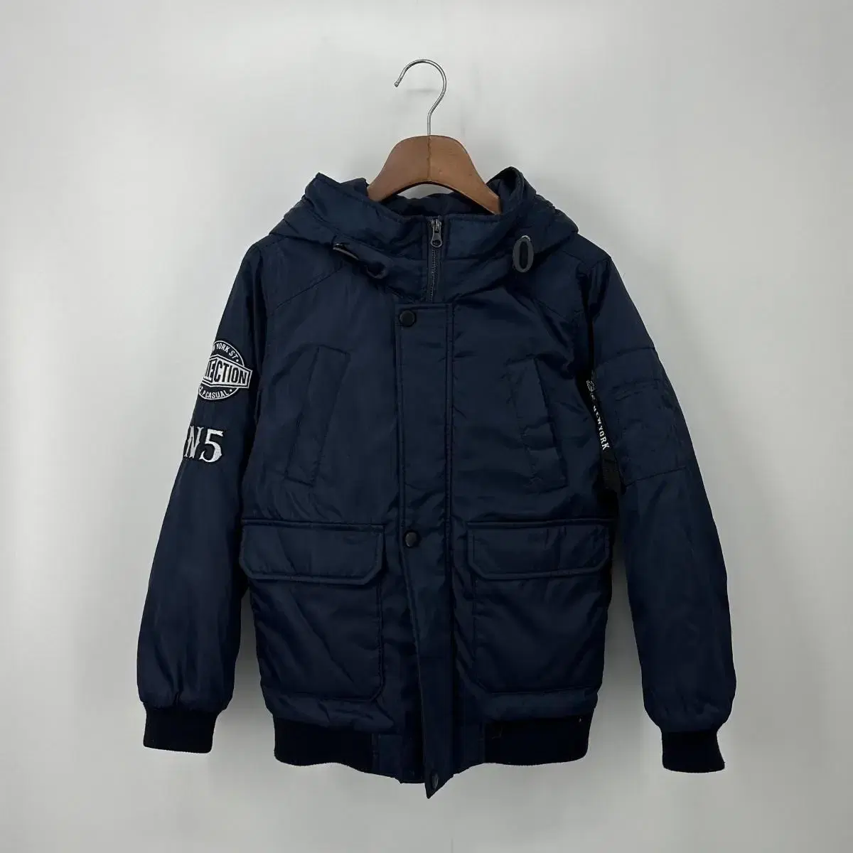 키즈 누빔 항공점퍼 (145 size / NAVY)