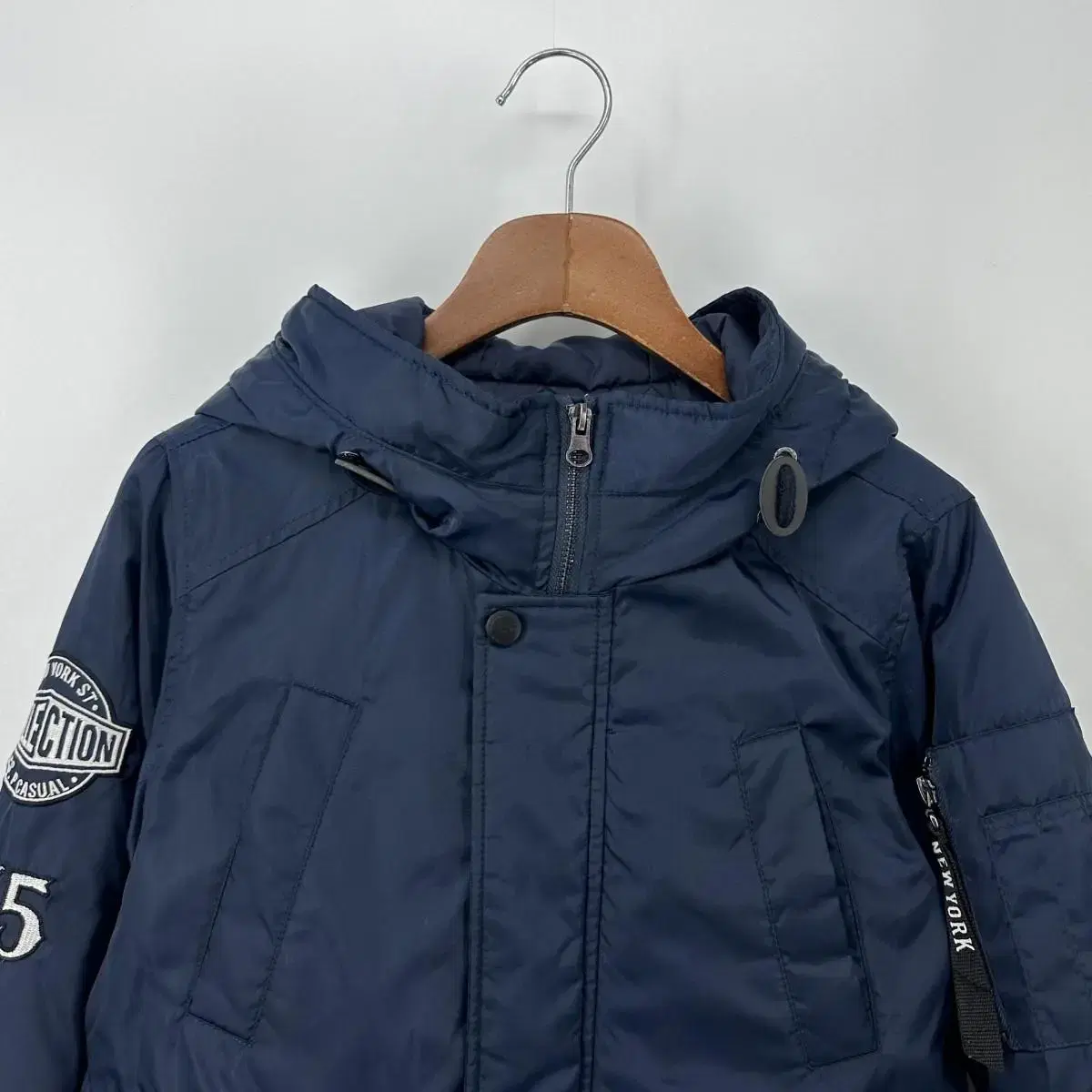 키즈 누빔 항공점퍼 (145 size / NAVY)