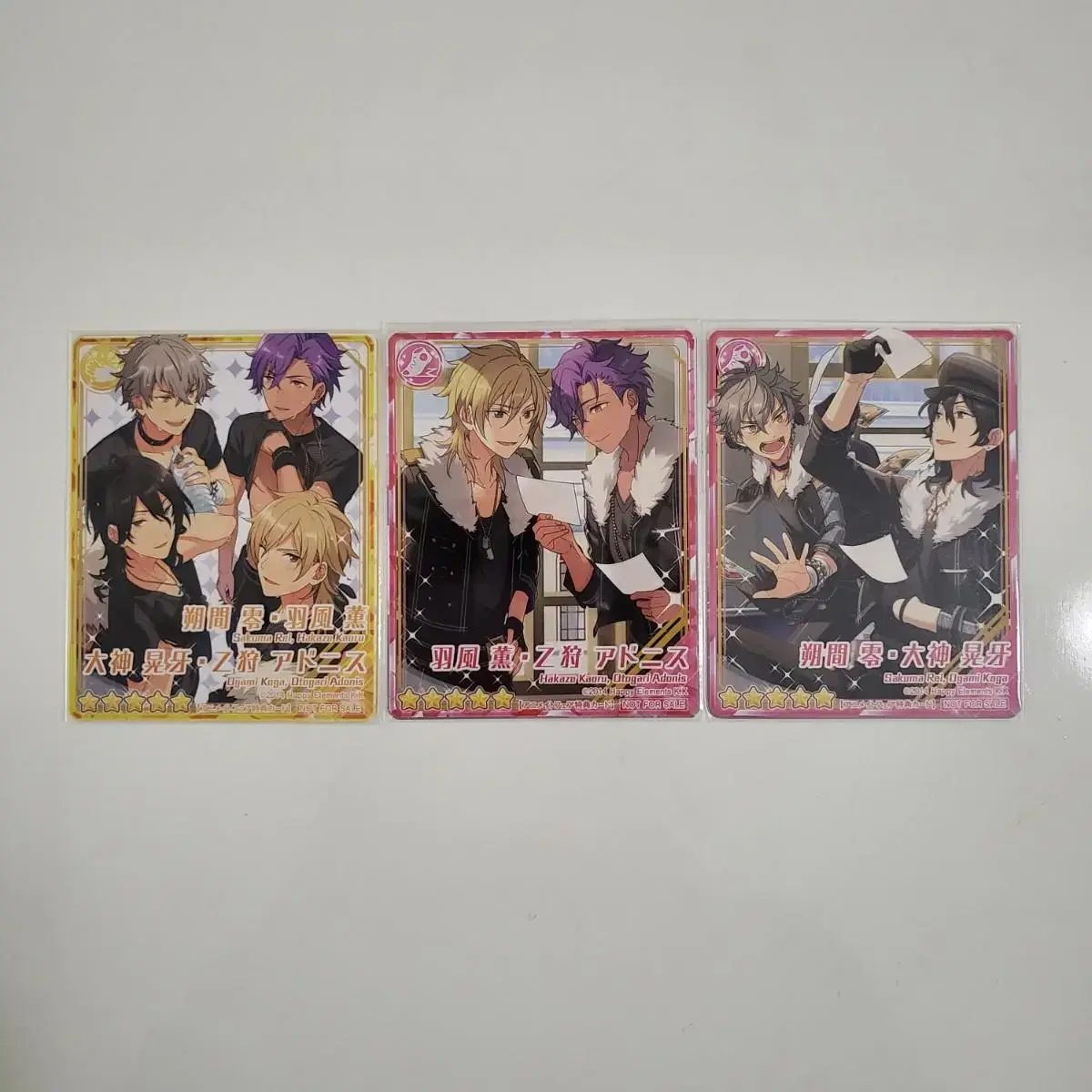 Angsta Fanbook Anime Fair pre-order benefit kard lay Kaoru Koga Adonis Undead