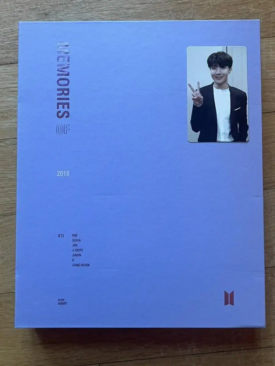 Bangtan 18 Memories dvd photocard Charms