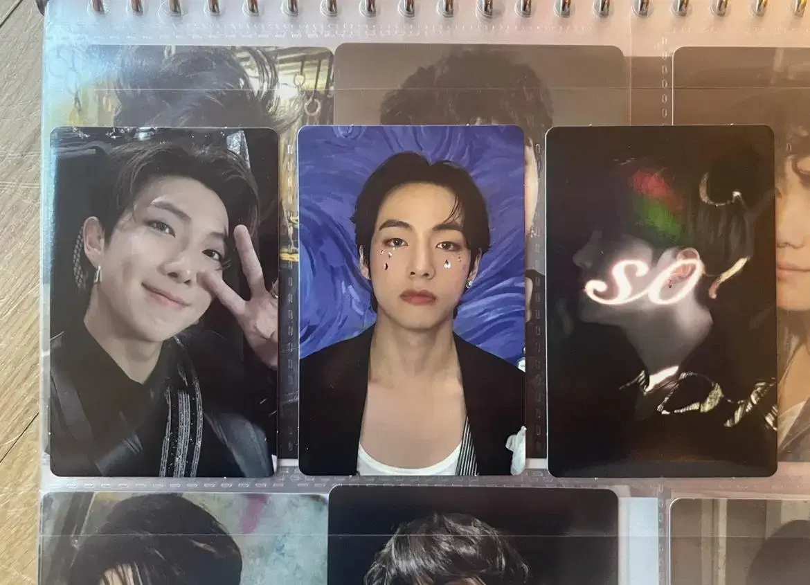 Mapsole photobook special Set Postcard (Taehyung) Photocard (Taehyung, Namjoon, Hoseok)