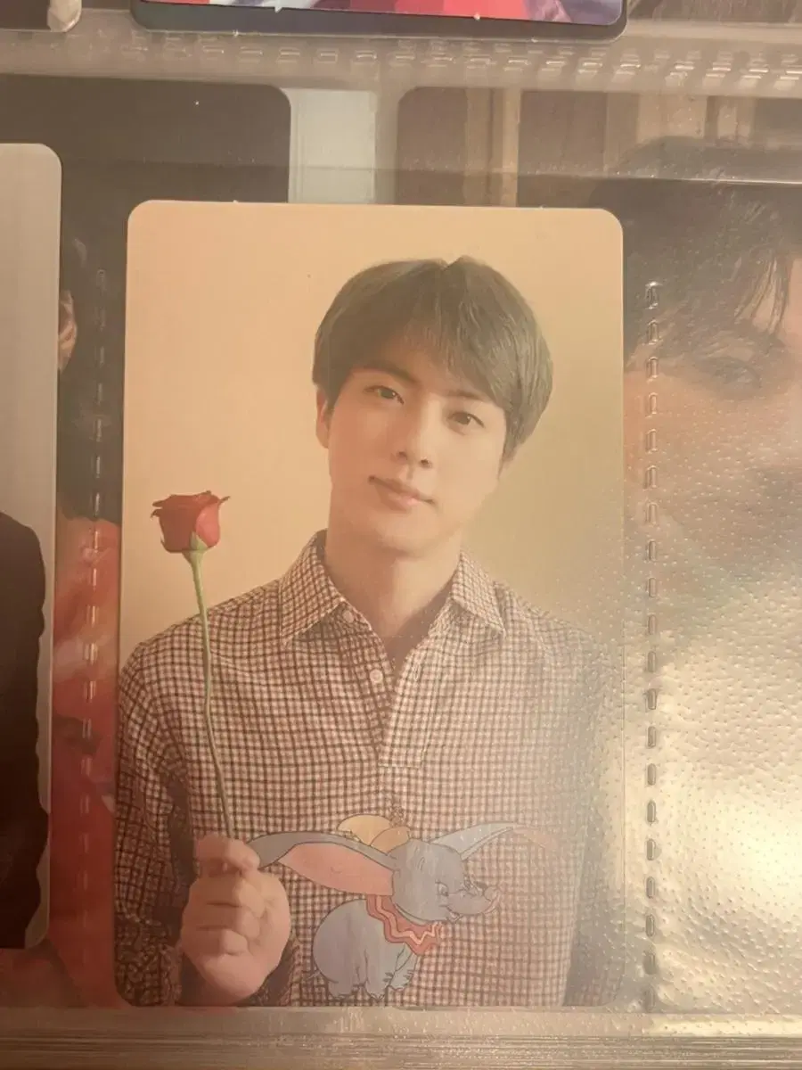 Bangtan Memories 19 photocard jin pre-order benefit incl.