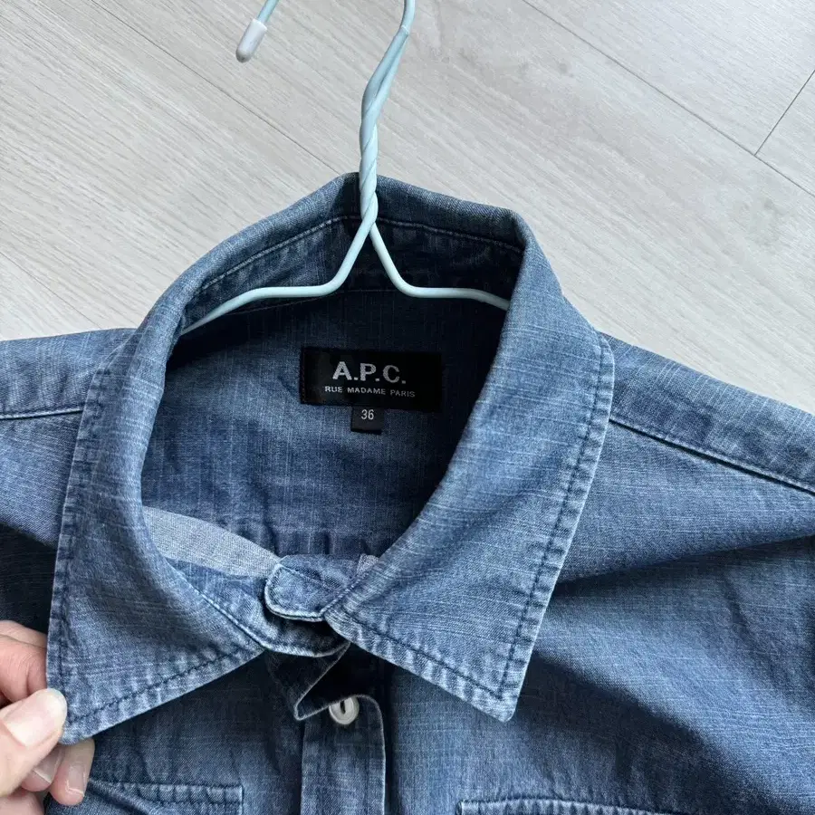 A.P.C 아페쎄 여성 데님셔츠 S