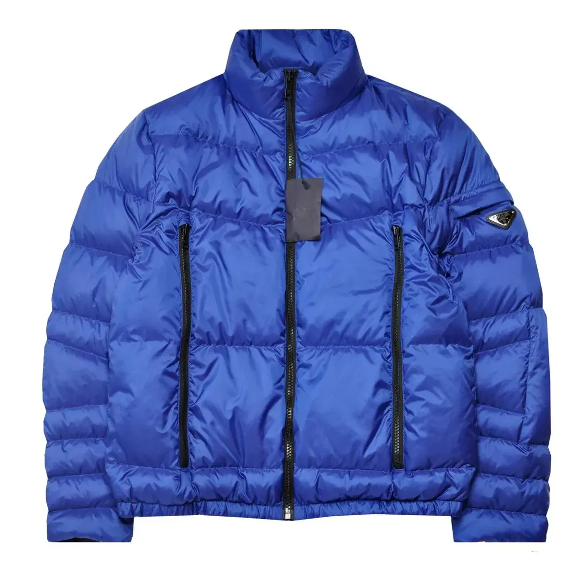 [50][Brand New] Prada Triangle Logo Puffer Goose Down