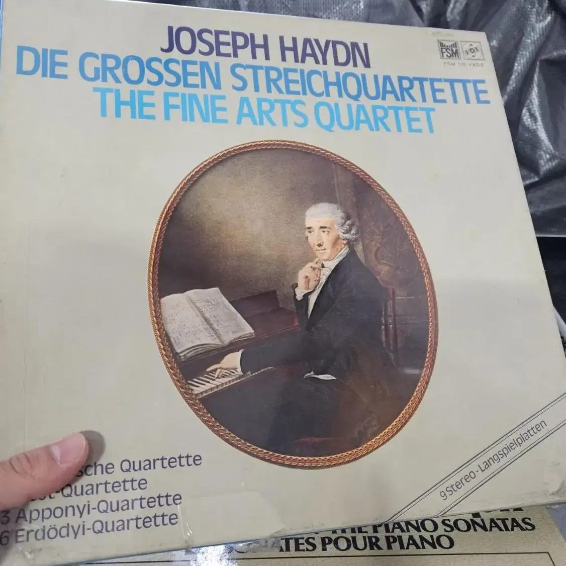 하이든 Die Grossen Streichquartette 9lp 미개봉