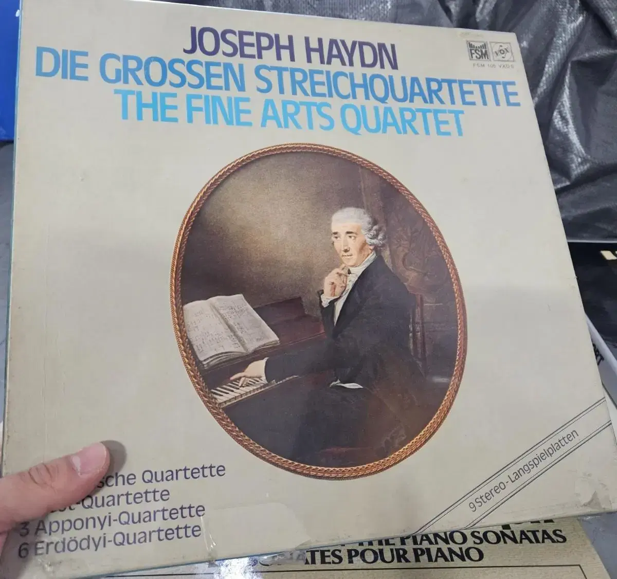 하이든 Die Grossen Streichquartette 9lp 미개봉