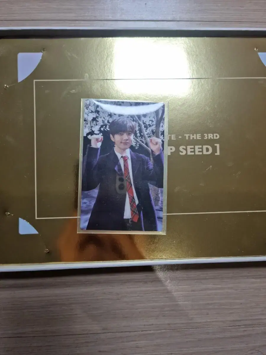 Infinite Top Seed 3rd album l photocard+album