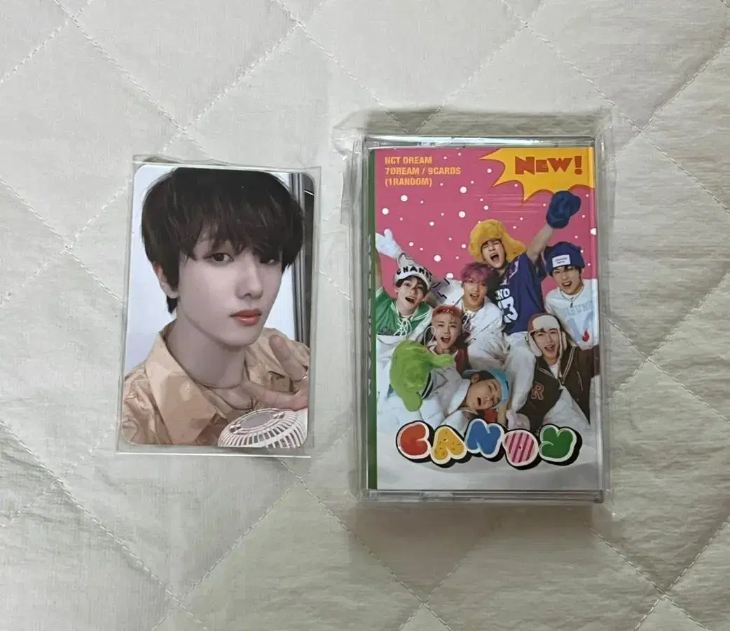 nct dream cassette tape photoset jisung