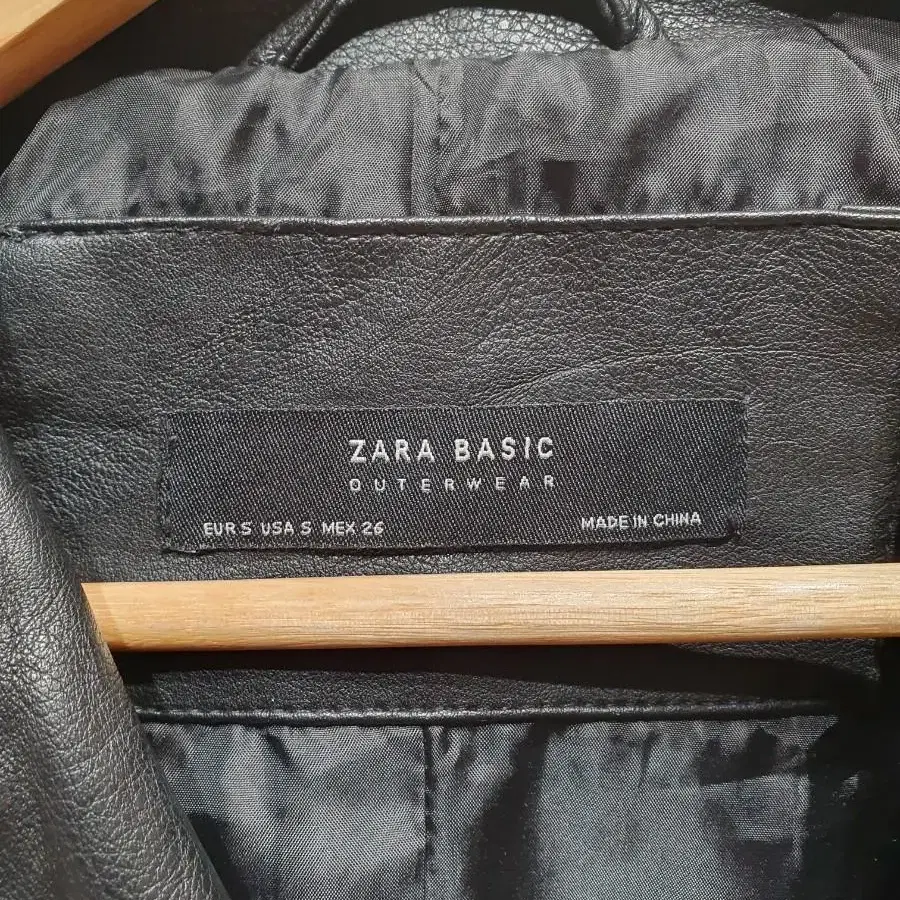 [무료배송] ZARA 자라 여성 라이더 가죽 자켓 S 여자 바이커