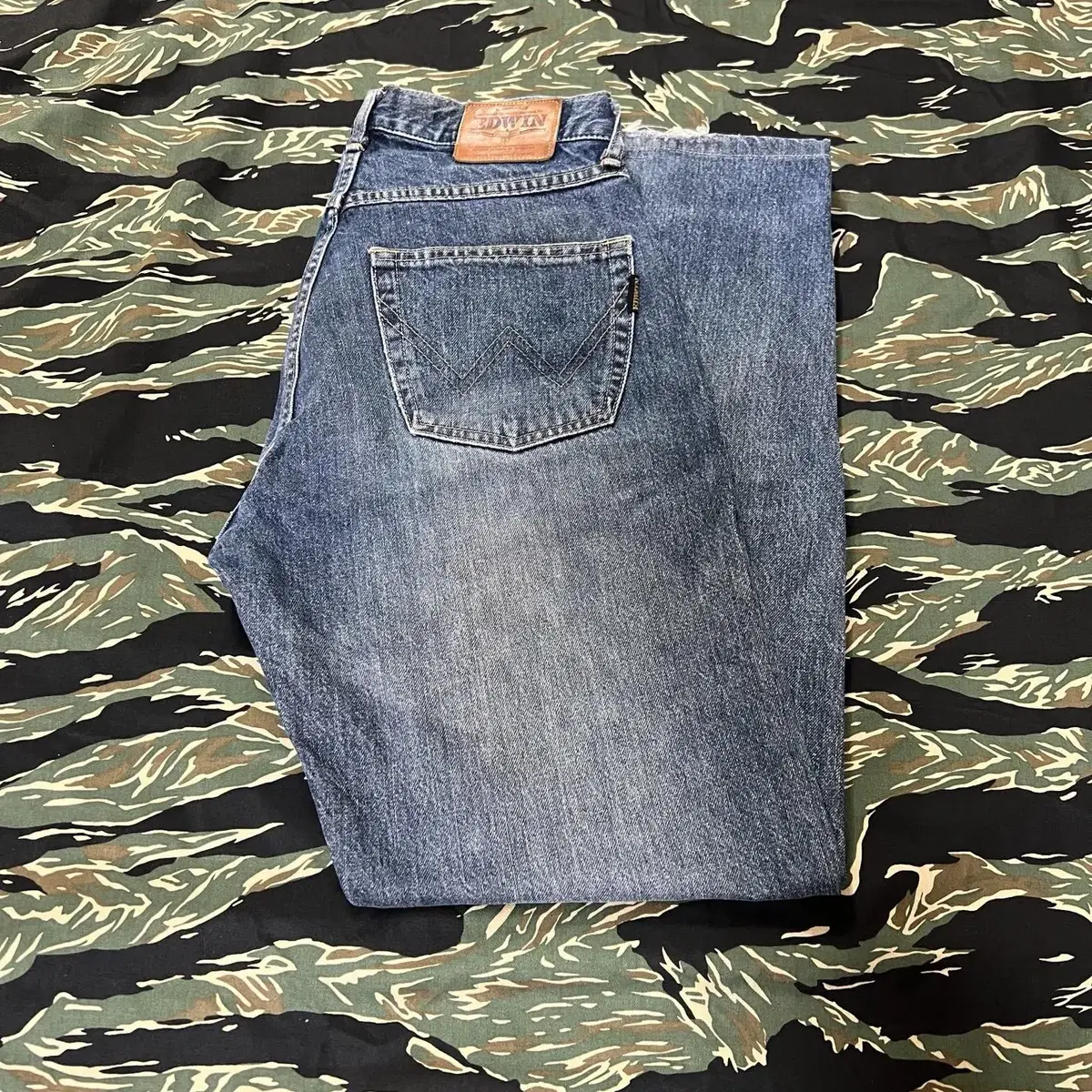 EDWIN DENIM PANTS 29SIZE PURE COTTON