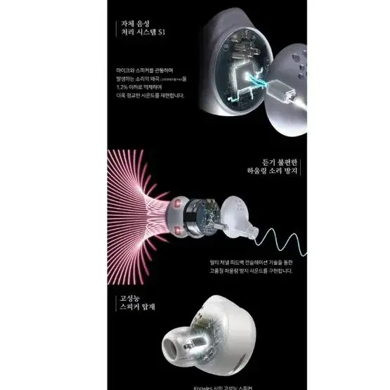 올리브유니온 올리브 스마트 이어폰 음성증폭기