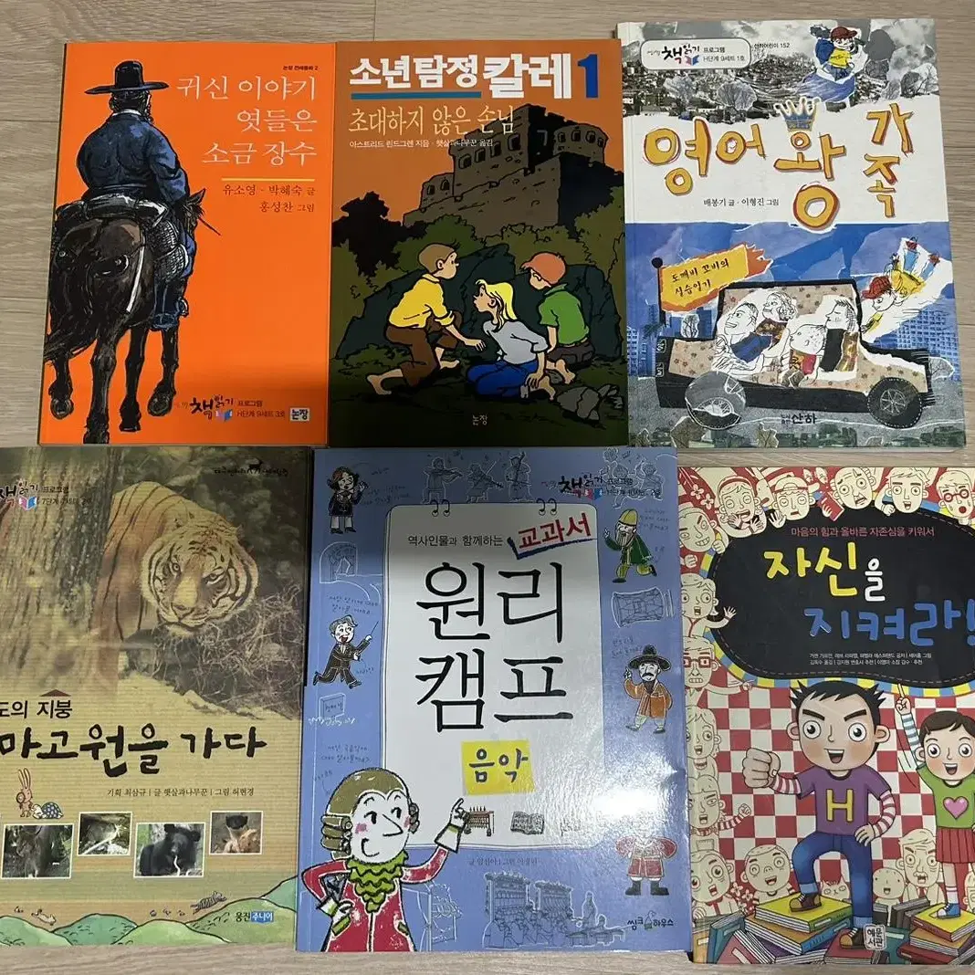 책장정리(개당 3000원)