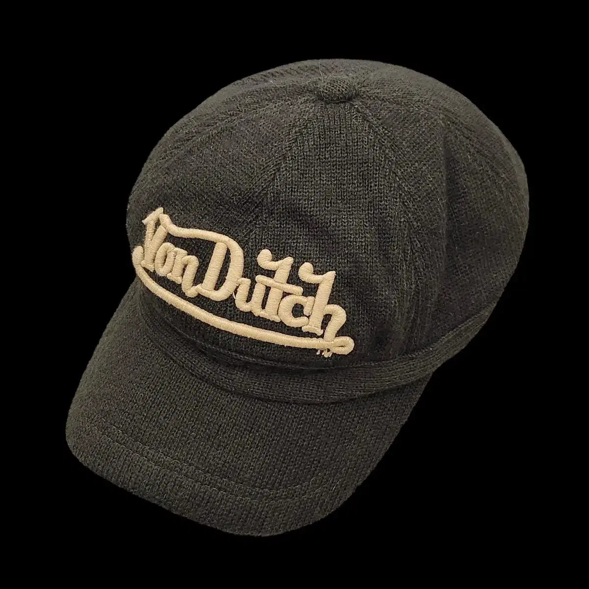 Von dutch 본더치 빈티지 카키 숏챙 캡