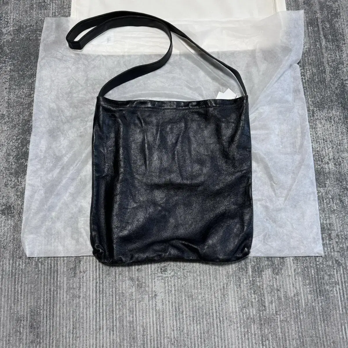 VISVIM 24SS RECORD BAG DMGD IT.VEG H