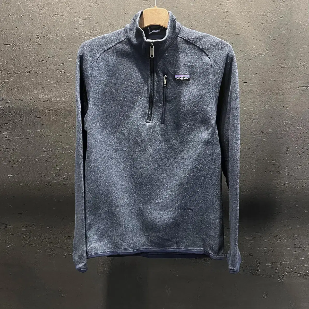 Patagonia Navy Pocket Detail Better Sweater Vahn Zip-up Jacket