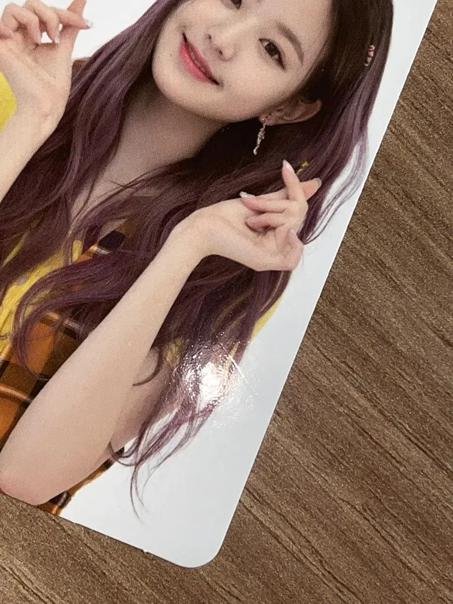 IZ*ONE ive jang wonyoung IZONMI pre-order benefit Photocard