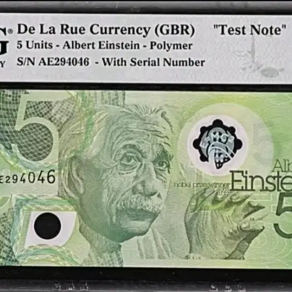 *상품번호 Te-41*Einstein Test Note pmg68등급