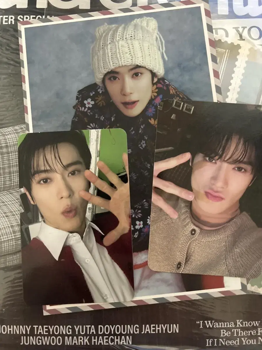 nct 127 jaehyun photocard 2 postcard set stereo last