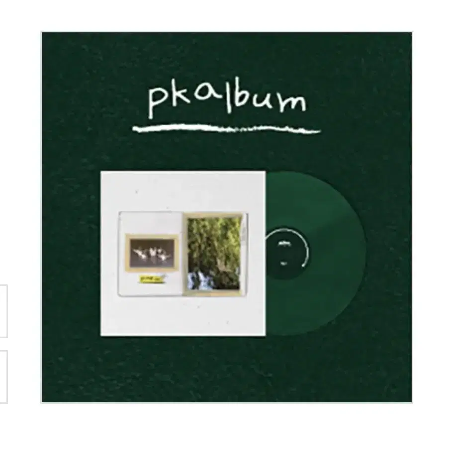 폴킴 pkalbum / Dark Green LP