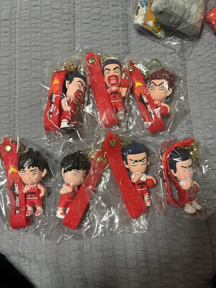 SLAM DUNK Gachagacha Japanese Figures Keyring