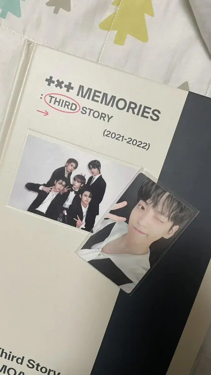 TXT Memories3 soobin photocard version [included, unused].