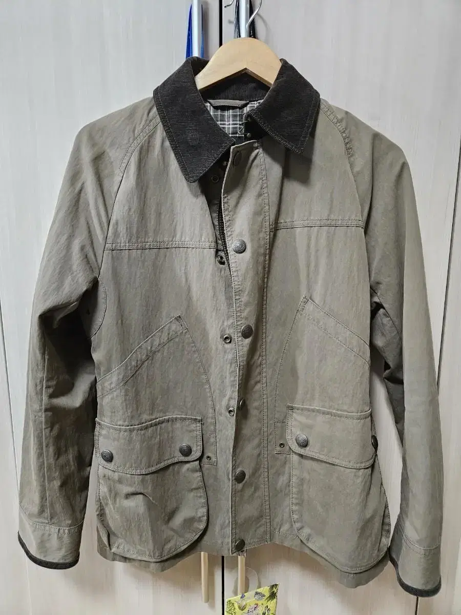 BurberryBlack label corduroy jacket