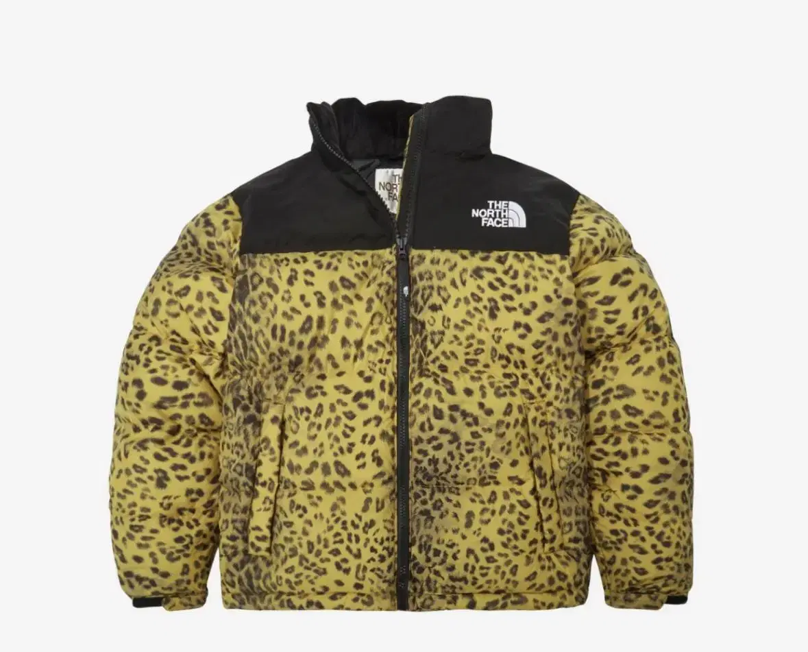 The North Face White Label Novelty Nubby Down Jacket Printed Gold