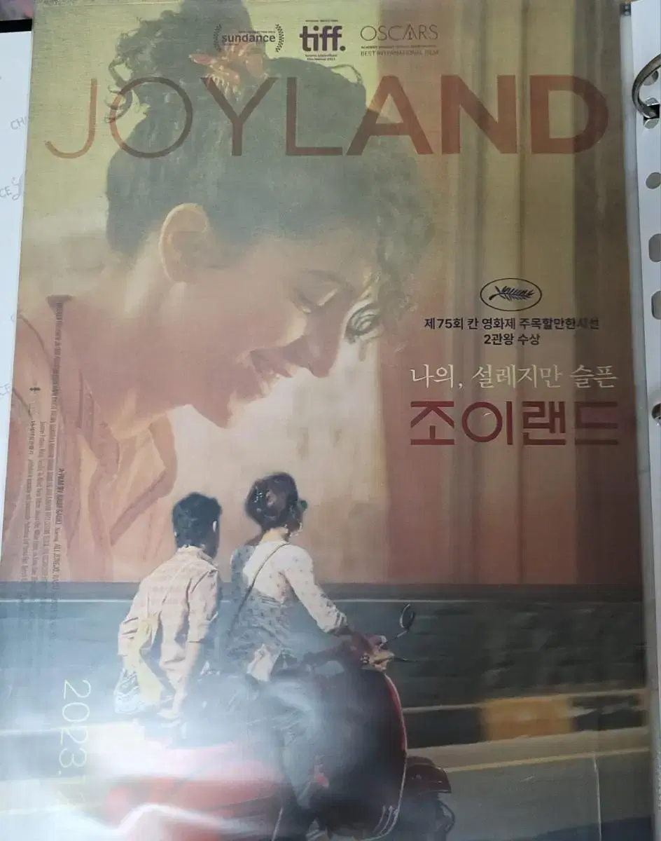 The Joyland Movie poster brochure