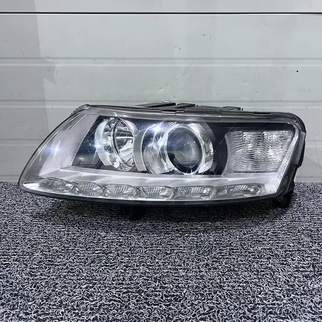 아우디A6 4F0 후기형 LED HID 라이트 헤드램프 케이스 운전석