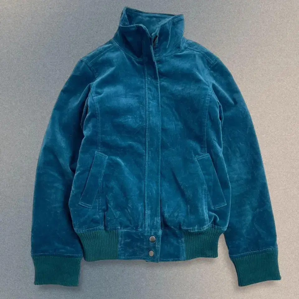 vintage blue green jacket