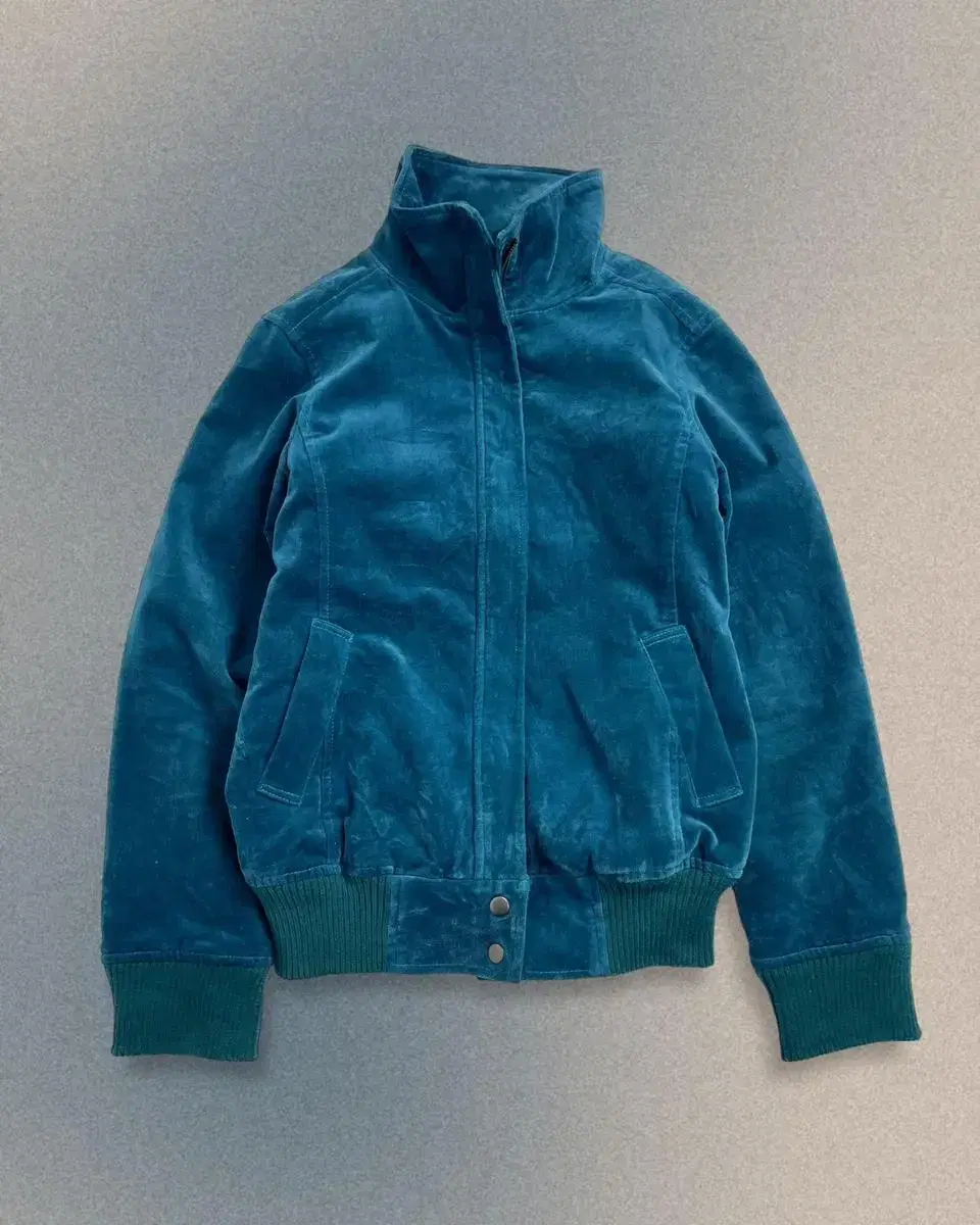 vintage blue green jacket