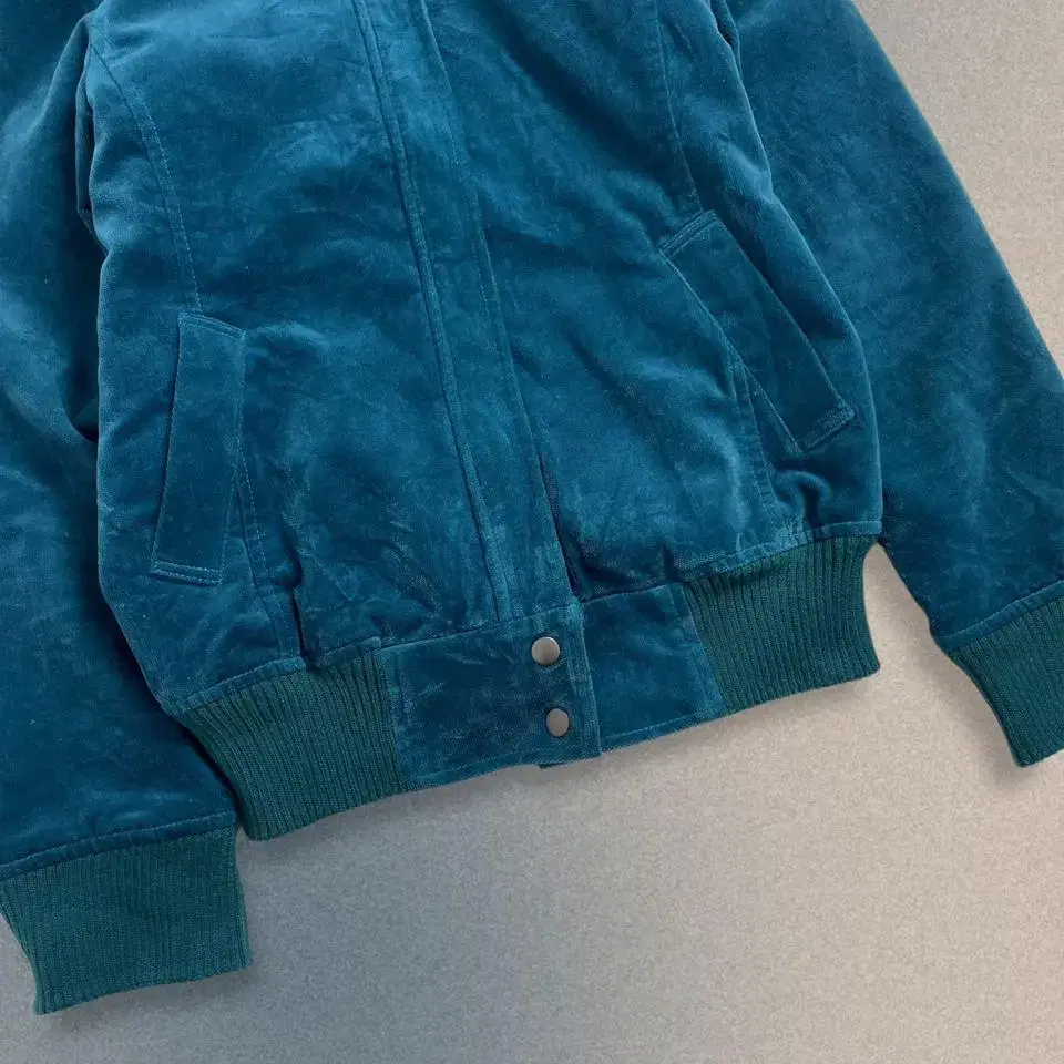 vintage blue green jacket