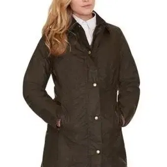 Barbour 벨세이 자켓 브라운 uk10