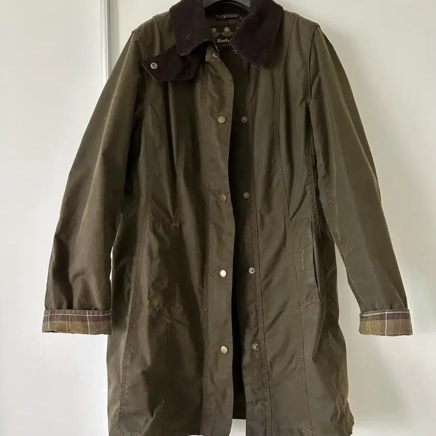 Barbour 벨세이 자켓 브라운 uk10