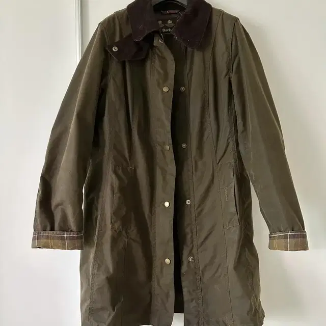 Barbour 벨세이 자켓 브라운 uk10