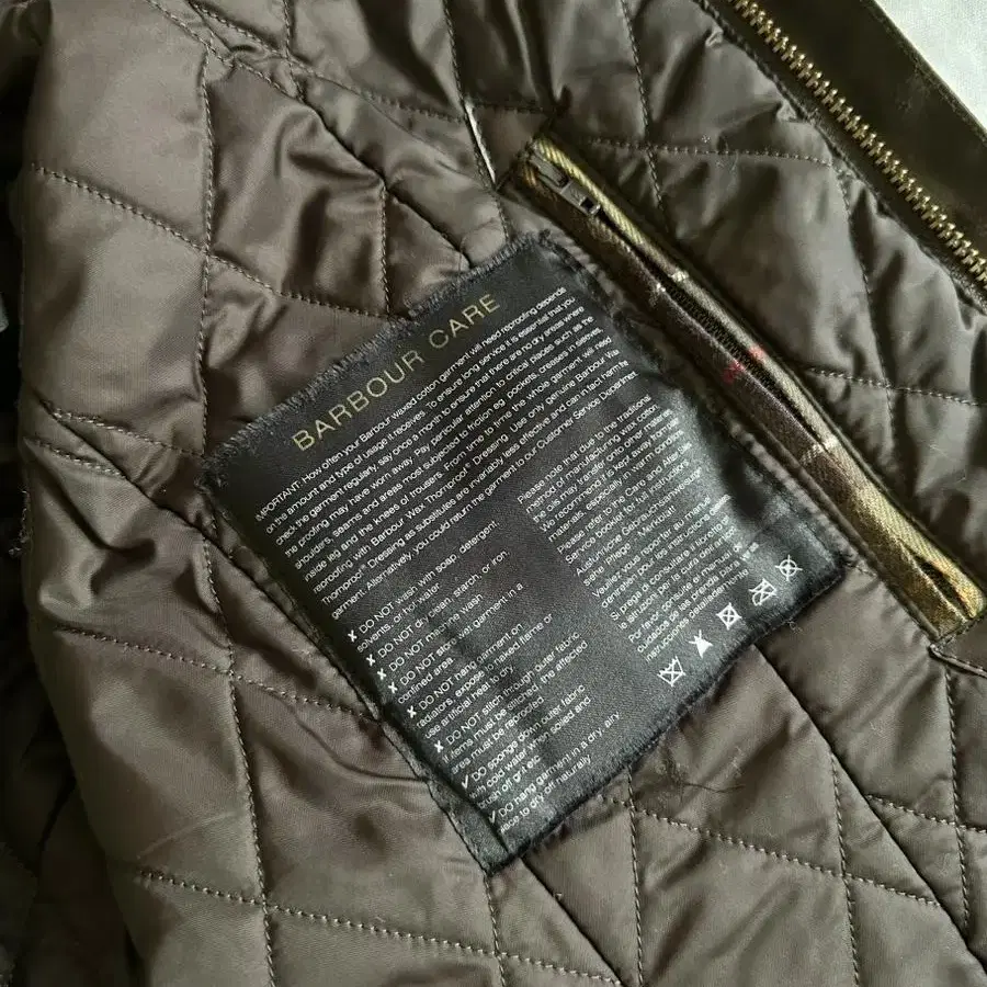 Barbour 벨세이 자켓 브라운 uk10