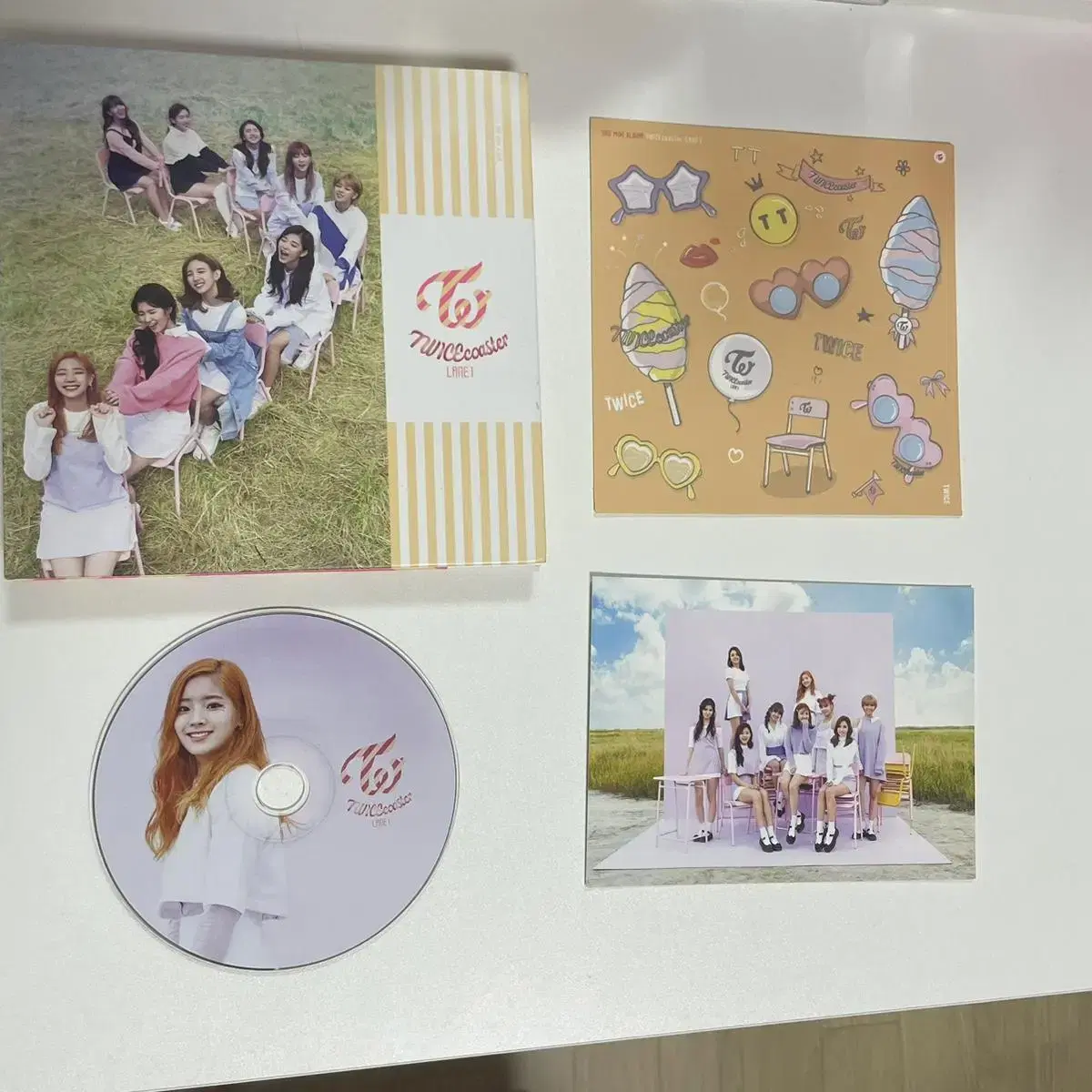 Twice candy bars album photocard