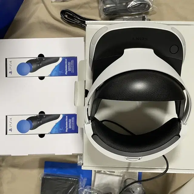 PS4 VR 플스4 VR 3번 세트 소장용 S급 풀박스