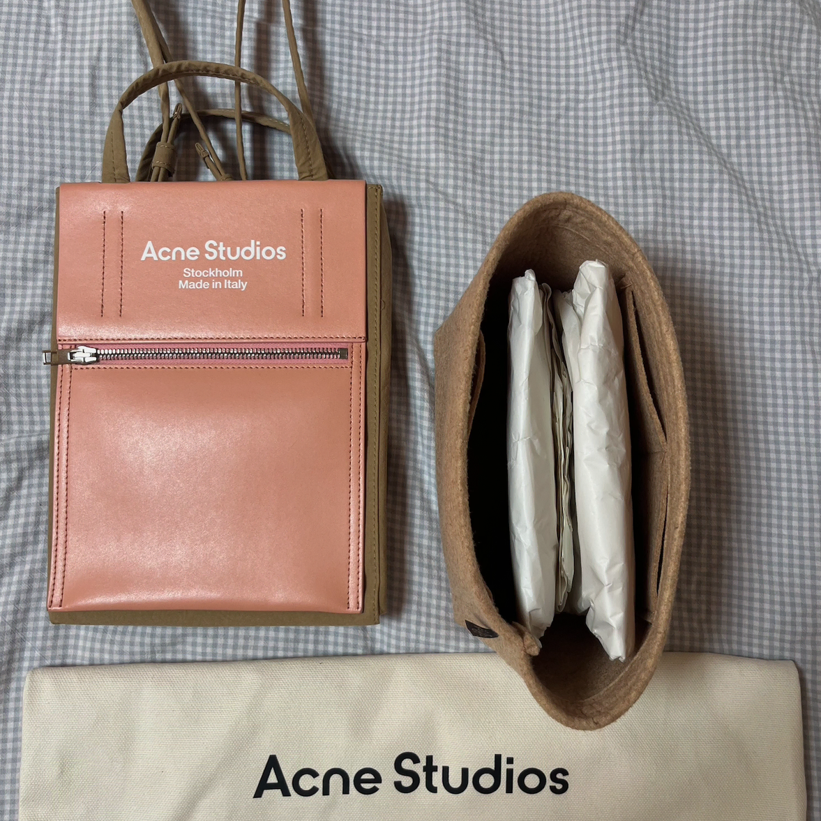 [급처] acne studio 아크네스튜디오 베이커백 스몰