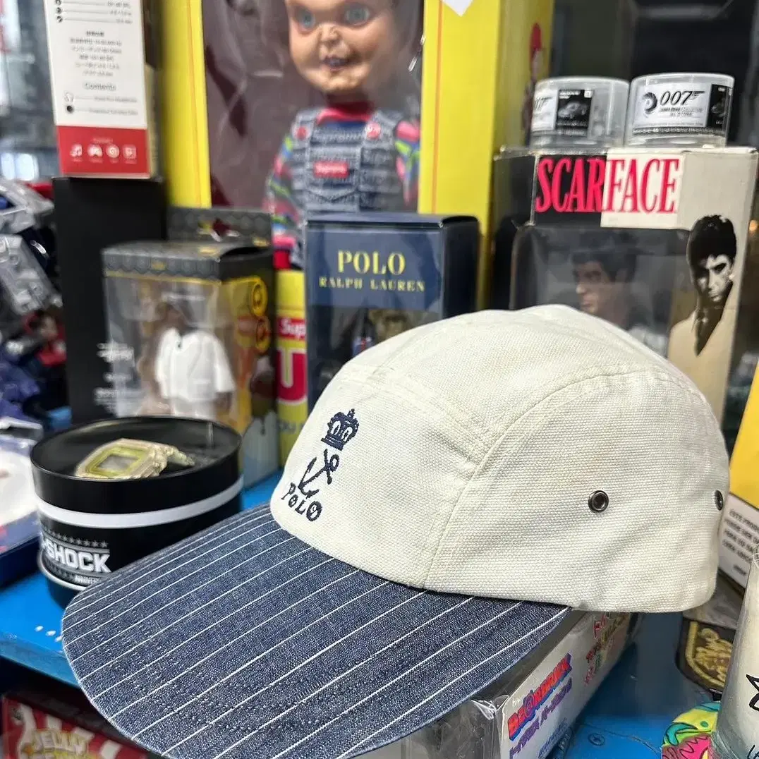 polo vtg long bill cap 폴로 롱빌 캡