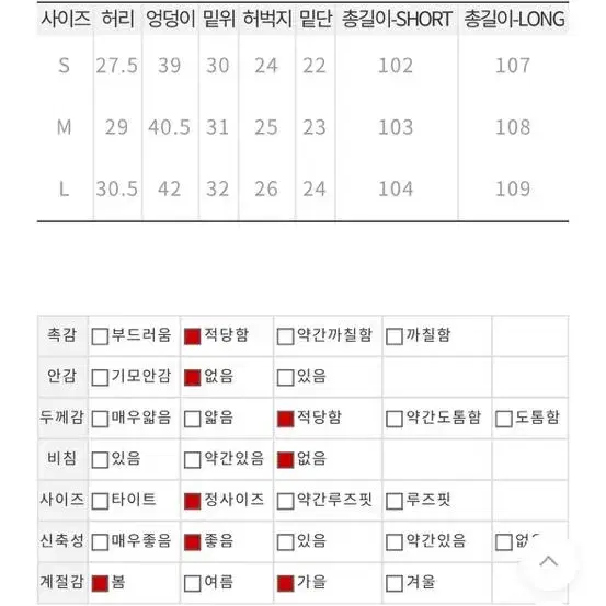 투버튼 흑청 부츠컷팬츠(예전버전) 아담 L