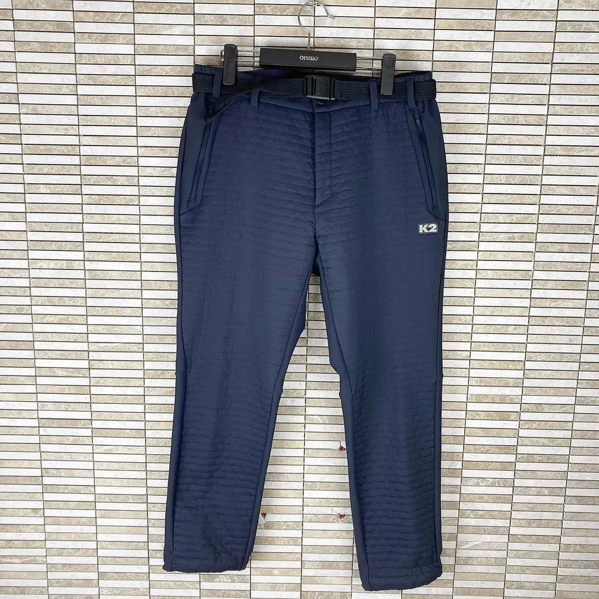 [34-36] K 2 K2 Dark Navy Span Brushed Padded Pants